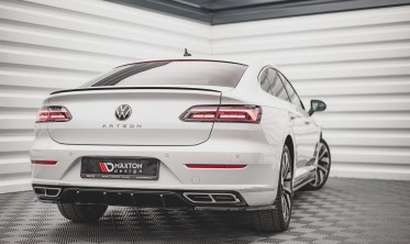 Центральная накладка заднего бампера Volkswagen Arteon R-Line FL фото