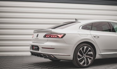 Боковые накладки под задний бампер Volkswagen Arteon R-Line рестайл фото