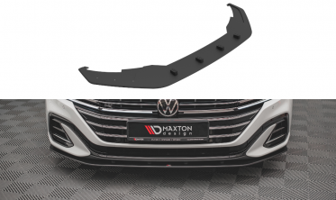 Дифузор під передній бампер Street pro Volkswagen Arteon R-Line рестайл фото