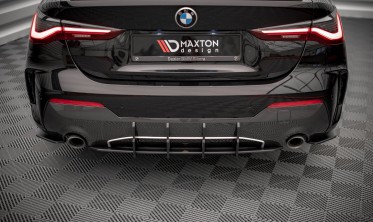 Центральная накладка под задний бампер Street pro BMW 4 G22 M-pack фото