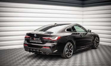 Центральная накладка под задний бампер Street pro BMW 4 G22 M-pack фото