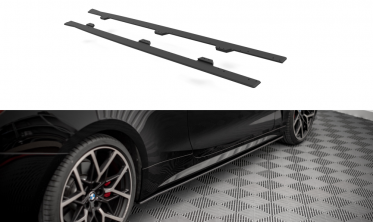 Диффузоры под боковые пороги Street pro BMW 4 G22 M-пакет фото