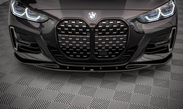 Тюнинг накладка под передний бампер BMW 4 M-pack G22 вер. 1 фото