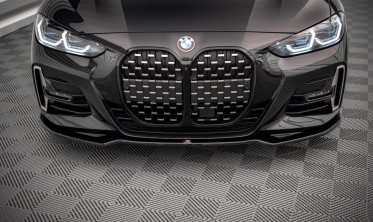 Диффузор переднего бампера BMW 4 G22 М-пакет вер. 3 фото