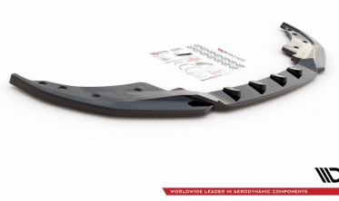 Тюнінгова накладка під передній бампер BMW 4 G22 M-pack вер. 4 фото