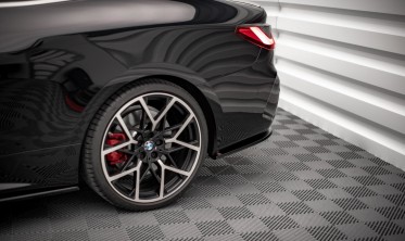 Боковые накладки под задний бампер BMW 4 M-пакет G22 вер. 1 фото