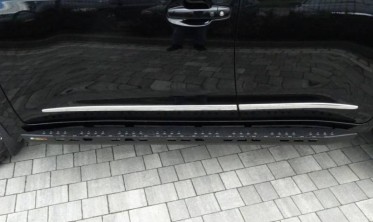 Силовые пороги Toyota Land Cruiser J200 фото
