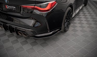Боковые накладки заднего бампера Street pro BMW M4 G82 фото