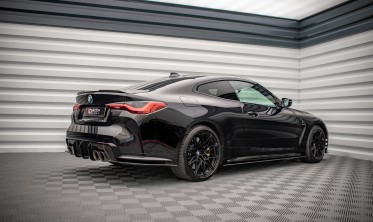 Боковые накладки заднего бампера Street pro BMW M4 G82 фото