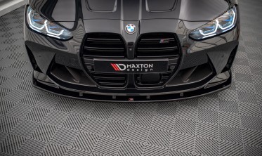 Тюнинговая накладка под передний бампер BMW M4 G82 / M3 G80 вер. 1 фото