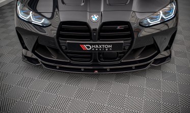 Диффузор переднего бампера BMW M4 G82 / M3 G80 вер. 2 фото