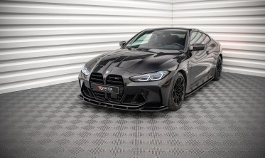 Диффузор переднего бампера BMW M4 G82 / M3 G80 вер. 2 фото