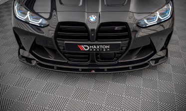 Тюнінгова накладка (юбка) переднього бампера BMW M4 G82 / M3 G80 вер. 3 фото