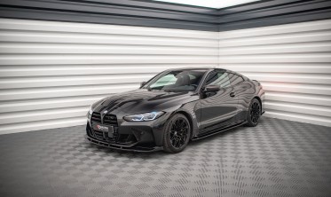 Боковые диффузоры под пороги BMW M4 G82 вер. 1 фото
