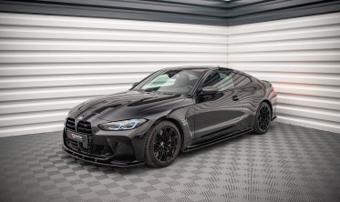 Тюнинг накладки под боковые пороги BMW M4 G82 вер. 2 фото