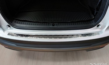накладка на задний бампер из нержавейки Skoda Enyaq iV фото