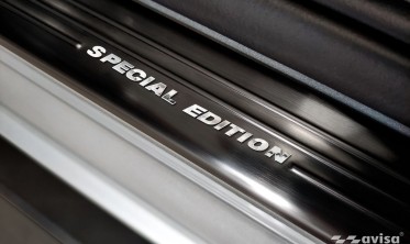захисні накладки на пороги Skoda Enyaq iV чорні фото