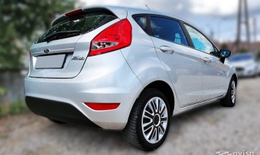 защитная накладка на задний бампер Ford Fiesta 7 фото