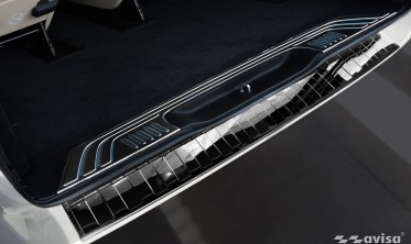 Защитная планка на задний бампер Mercedes W447 V klasa фото