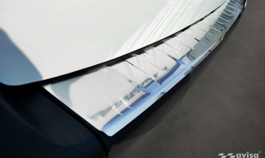накладка на задній бампер із нержавіючої сталі Renault Kangoo 3 фото