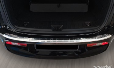 защитная листва на бортик заднего бампера BMW i3 (i01) FL фото