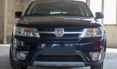 накладка на передний бампер Dodge Journey, Fiat Freemont фото