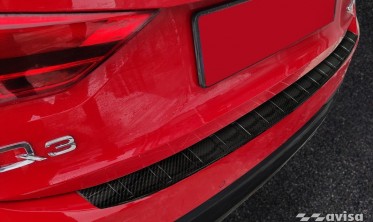 карбоновая накладка на задний бампер Audi Q3 II Sportback / RS Q3 II Sportback фото