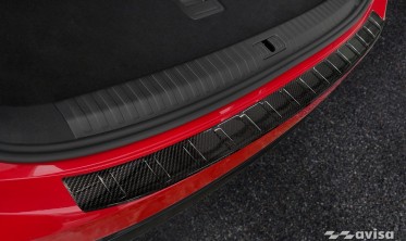 карбонова накладка на задній бампер Audi Q3 II Sportback / RS Q3 II Sportback фото