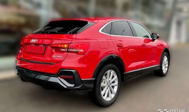карбоновая накладка на задний бампер Audi Q3 II Sportback / RS Q3 II Sportback фото