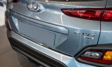 накладка на кромку крышки багажника Hyundai KONA 2017+ фото