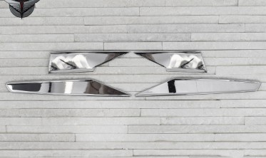хром накладки на зеркала HYUNDAI KONA 2017+ фото