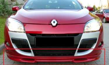 накладка переднего бампера Renault Megane III фото