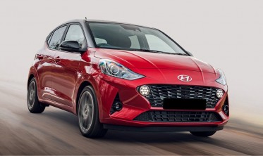 защитная накладка бампера из нержавейки Hyundai i10 III фото