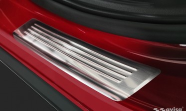 защитные накладки на порожки Hyundai Tucson 4 фото
