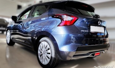 защитные накладки на порожки Nissan Micra 5 фото