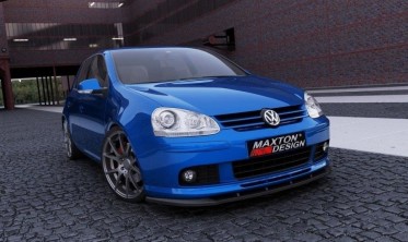 Дифузор переднього бампера VW Golf 5 стандарт. версія з накладкою Votex фото