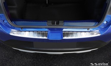 накладка для захисту заднього бампера Dacia Sandero III фото