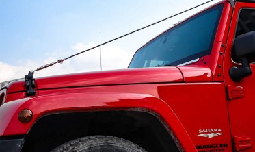 комплект тросов для защиты капота и стекла Jeep Wrangler JL/JK/TJ фото