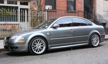 Накладки на пороги VW Passat B5 стиль Votex фото