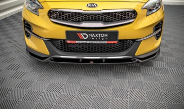 Тюнинг накладка под передний бампер Kia XCeed MK1 фото