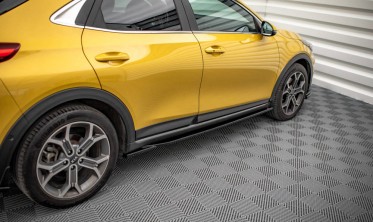 Тюнинг накладки под боковые пороги Kia XCeed MK1 фото