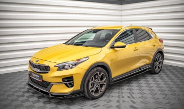 Тюнинг накладки под боковые пороги Kia XCeed MK1 фото