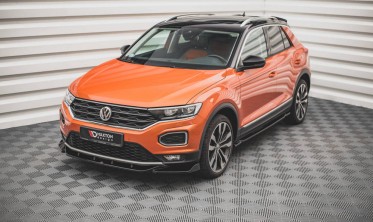 Тюнинговая накладка переднего бампера Volkswagen T-Roc MK1 вер. 1 фото