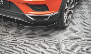 Бічні накладки заднього бампера Volkswagen T-Roc MK1 фото