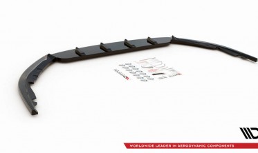 Тюнинговая накладка переднего бампера Toyota Avensis MK3 рестайл вер. 1 фото