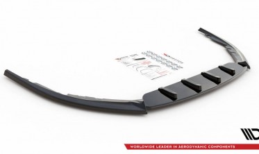 Тюнинговая накладка переднего бампера Toyota Avensis MK3 рестайл вер. 1 фото