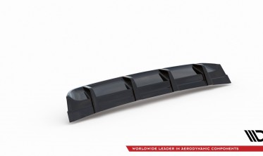 Центральная задняя накладка бампера Volkswagen Golf 7 GTI Clubsport  фото