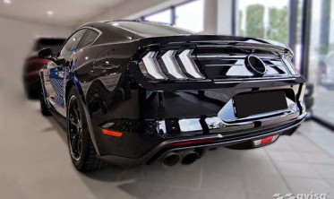 захисна накладка бампера з нержавіючої сталі Ford Mustang 6 фото