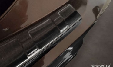 Листва для защиты заднего бампера Mitsubishi Eclipse Cross PHEV FL фото