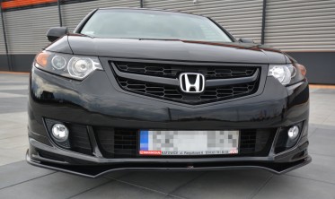Тюнинг накладка переднего бампера Honda Accord 8 Type-S дорестайл (CU SERIES) фото